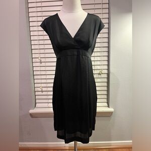 BCBGeneration black lace back dress.
